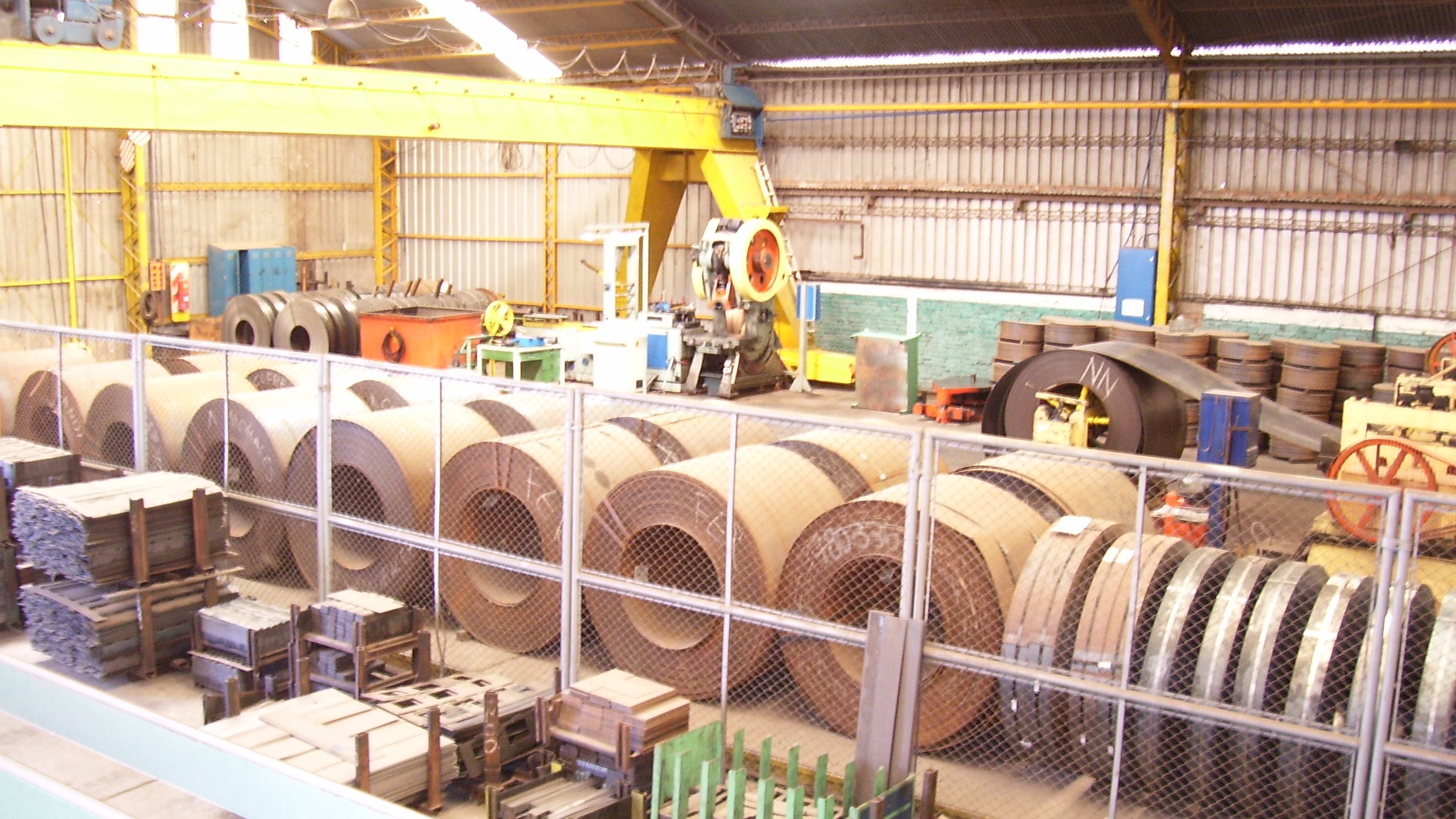 Interior de la planta de COGAS