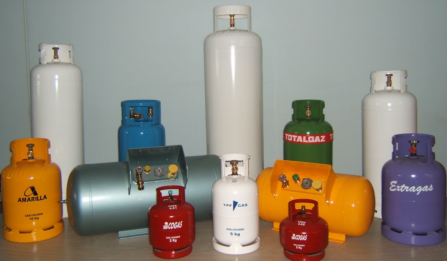 Modelos de garrafas COGAS